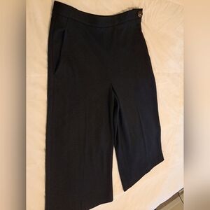 Vince Wool Blend Culottes Black Size 6 Excellent Condition